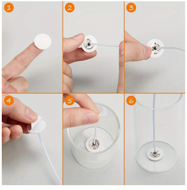 pegatinas para velas x 20 unidades