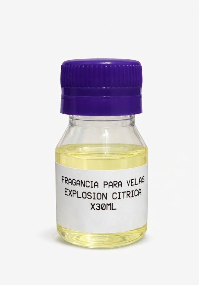 fragancia explosión cítrica para velas aromáticas