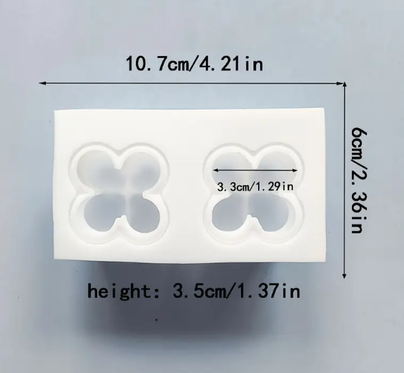 molde silicón mini burbuja x 2 para velas , resina, jabones