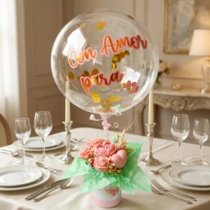 Detalle flores margaritas rosas peonías vela artesanal aromatizadas bouquet romántico Colombia
