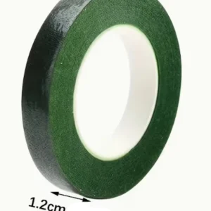 Cinta Floral Papel Verde para Bouquets 18 metros 1.2cm arreglos florales Colombia