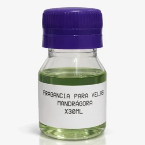 Fragancia mandrágora para velas aromáticas 30ml base aceite mística Colombia