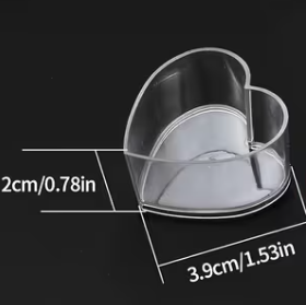 10 moldes para Mini Velas en Polipropileno con Mechas en formas Variadas - Image 5