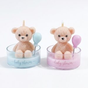Recordatorio para Baby Shower Osito Peluche