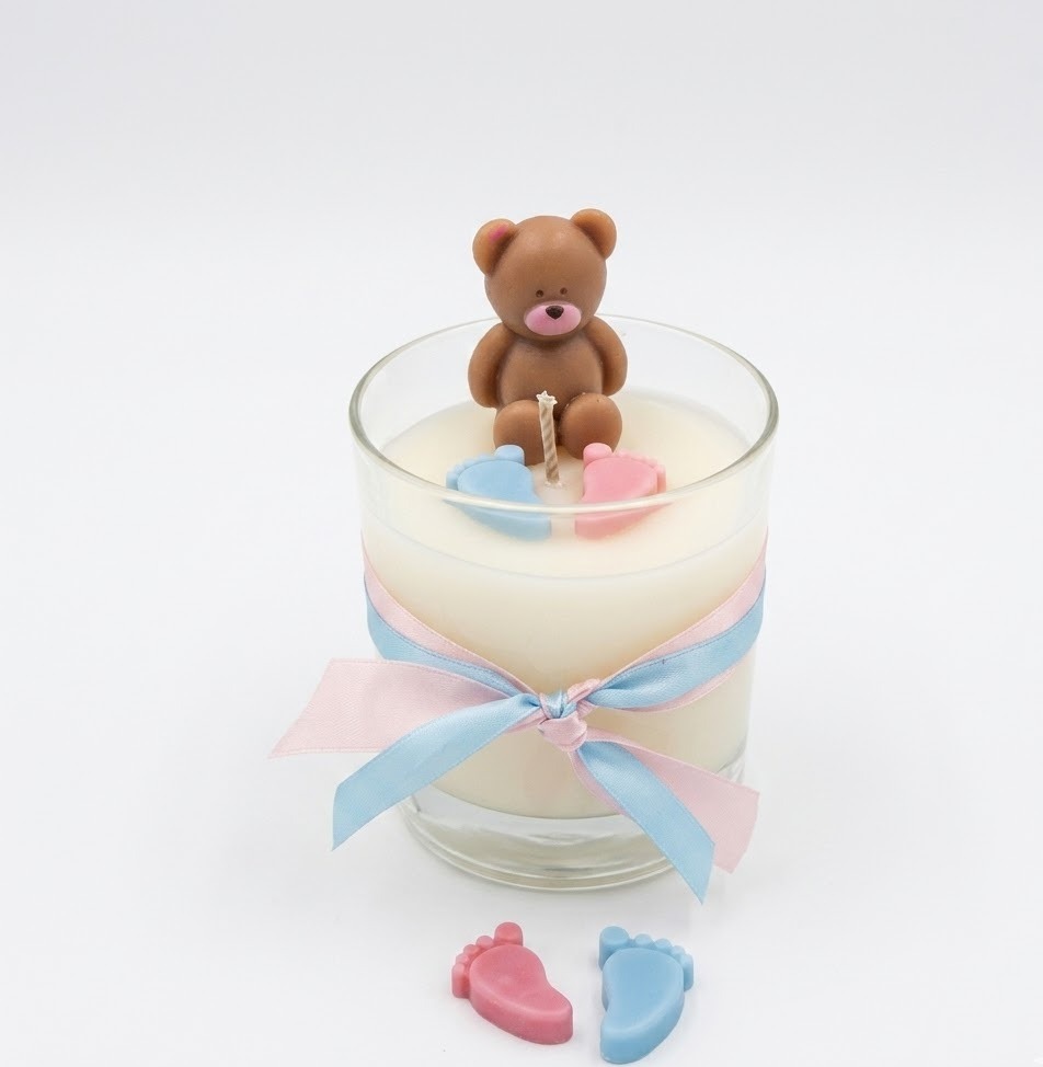 Vela Osito Baby Shower