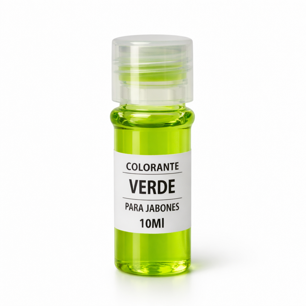 Colorante Para Jabones Color Verde