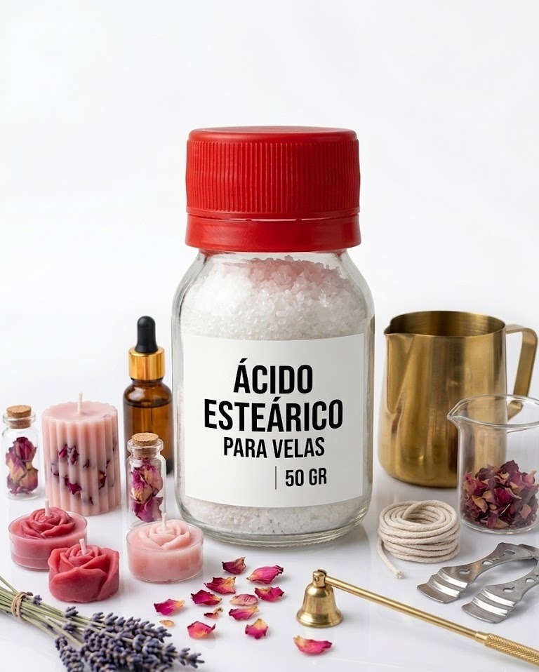 Endurecedor - Polvo Acido Esteárico Para Velas
