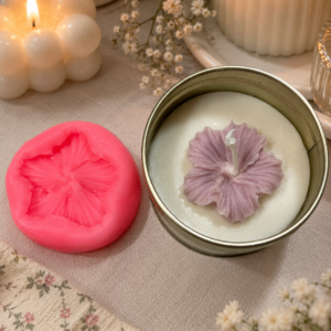 Molde Silicon Flor Orquídea Velas para elaboración en cera Colombia