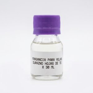 Esencia Aromatica Durazno Hojas de Te para Velas 30ml Superior Colombia
