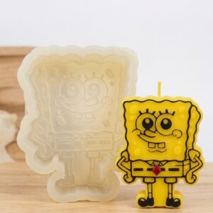 Molde de Silicona Bob Esponja 1 pieza Exclusivo Colombia
