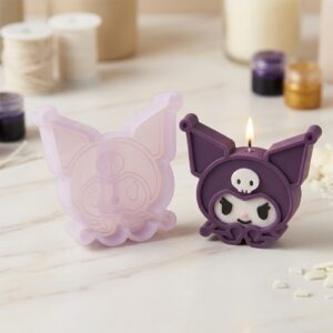Molde Silicon Kuromi para Velas 1 pieza Pro Colombia